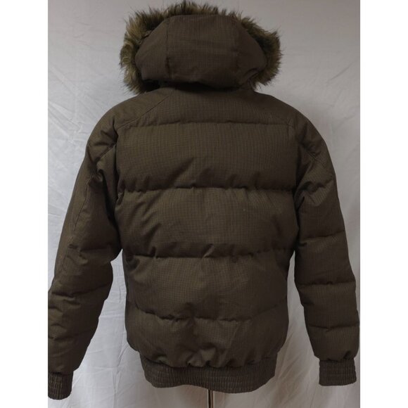 Helly Hansen Womens XL Brown Namsos Bomber HTXP Waterproof Down Filled Jacket - Picture 7 of 16